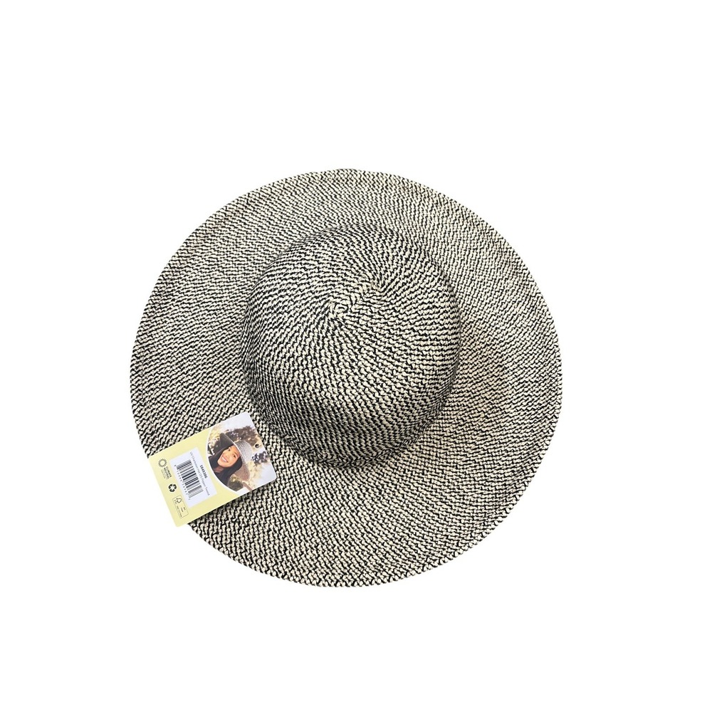 Sun Day Women's UPF 50+ Sun Protection Hat, Beige/Black, One Size